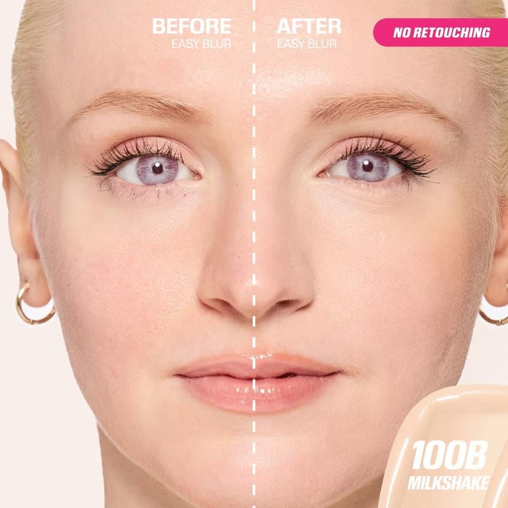 هدى بيوتي كريم اساس ايزي بلور - 100b ميلك شيك