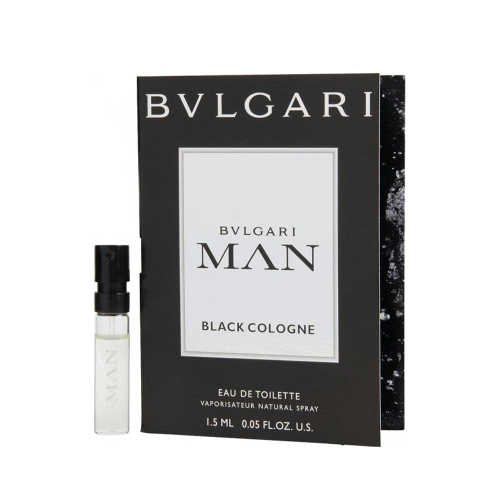 Bvlgari Man Black Cologne Eau de Toilette 1.5 ml mini size