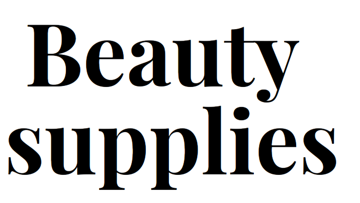 Beauty supplies