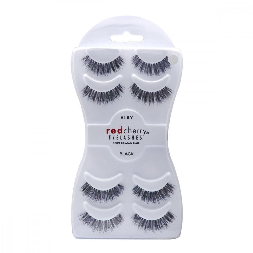 رد شيري طقم رموش LILY