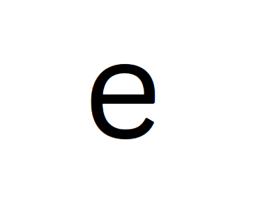 e