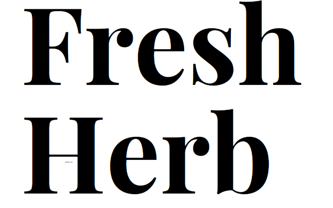 Fresh Herb