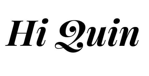 Hi Quin