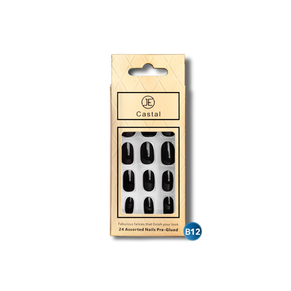 كوستال اظافر مطفي مخملي لصق ذاتي B12