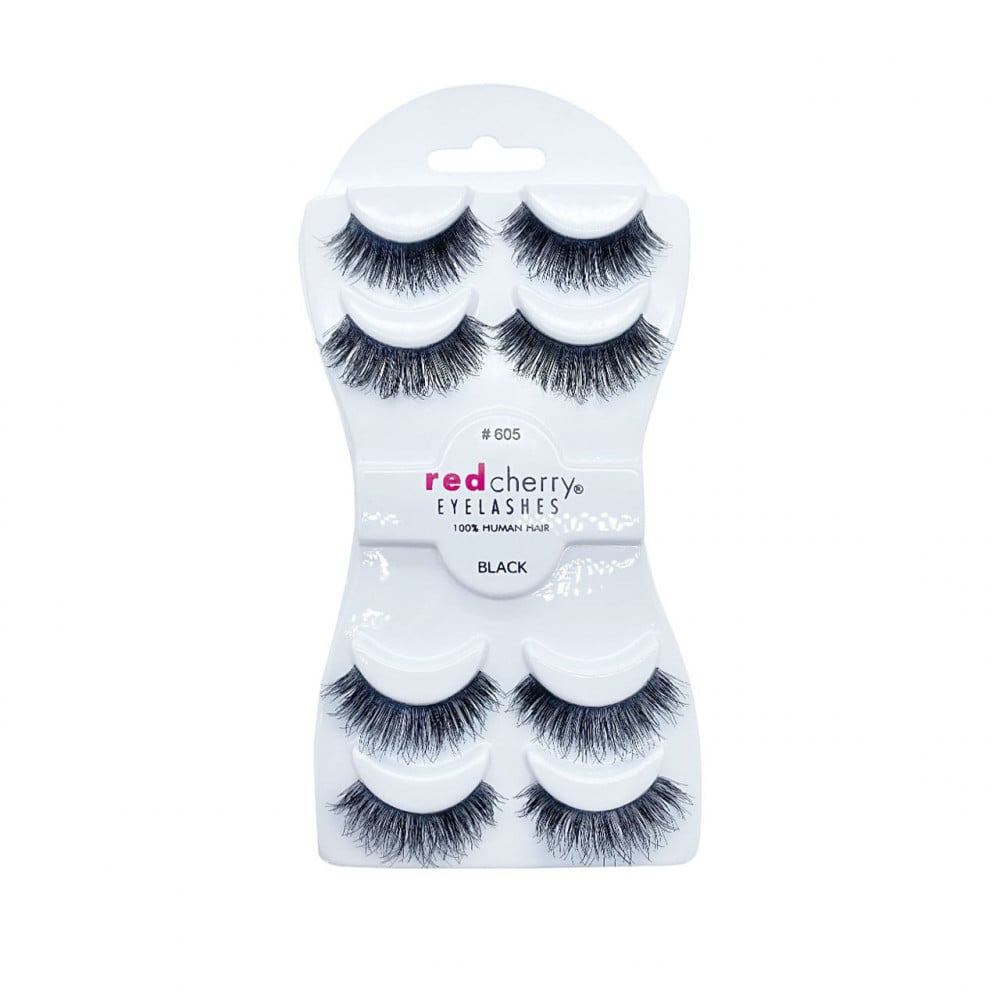 طقم رموش رد شيري- 605