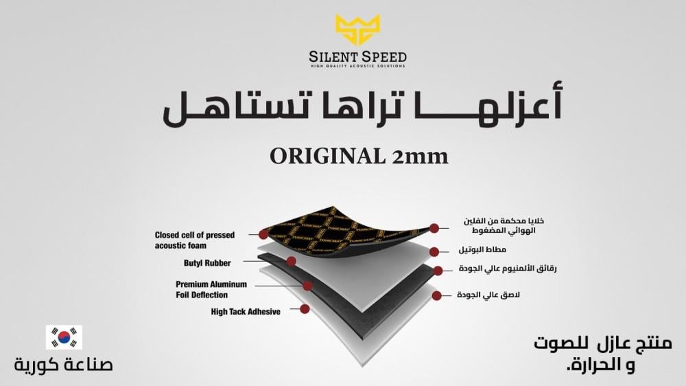 أسعار عزل الصوت والحرارة للسيارات مع عروض  اليوم الوطني