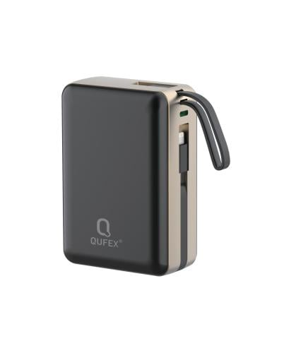 شاحن متنقل PD بسعة 30,000mAh مع كيبل تايب سي + كيب...