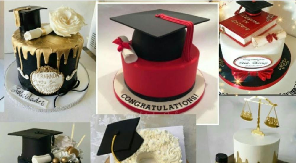 Graduation cake shapes