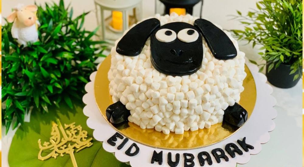 Eid sheep cake