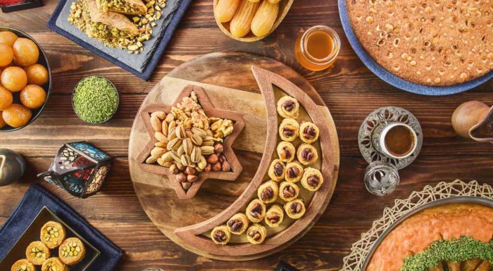 Eid sweets in Saudi Arabia