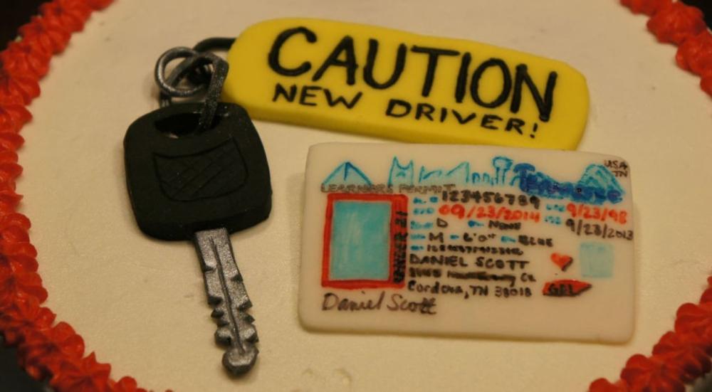 Shapes of license cakes