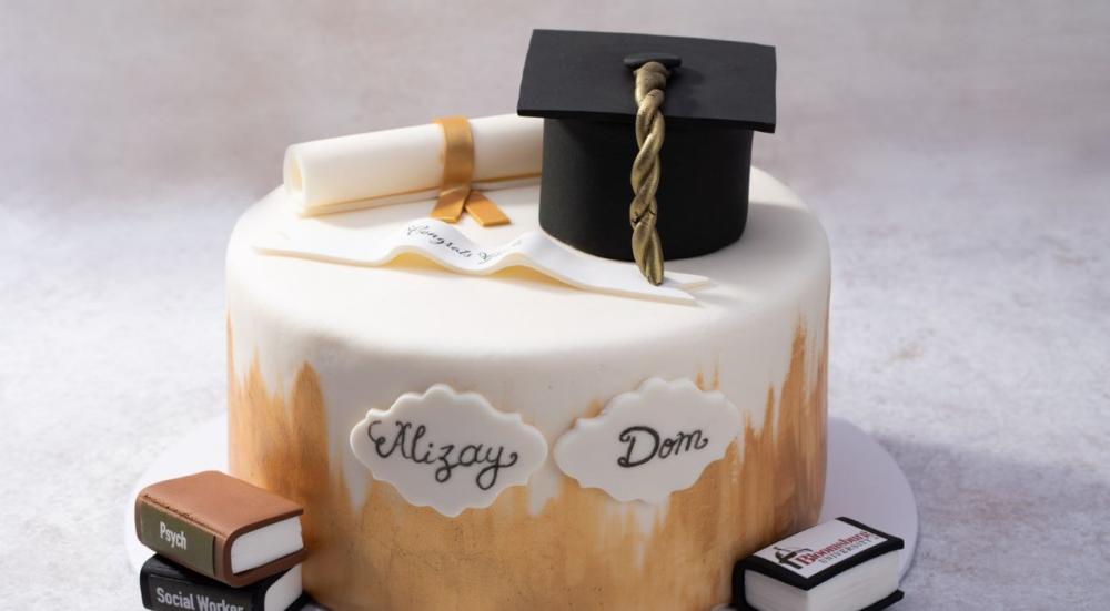 Graduation cake shapes