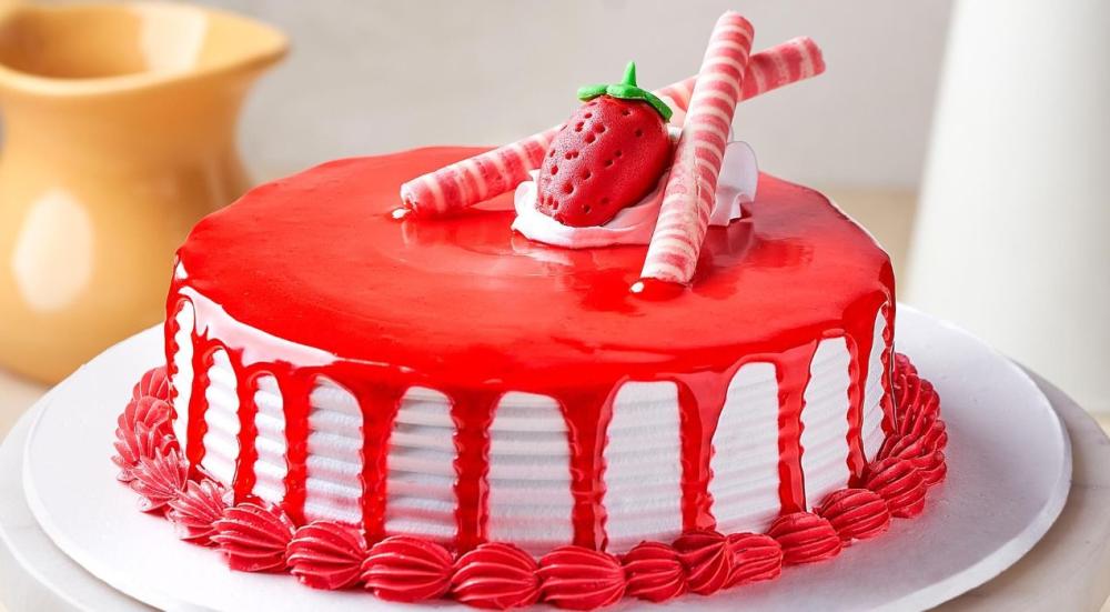 Strawberry cake
