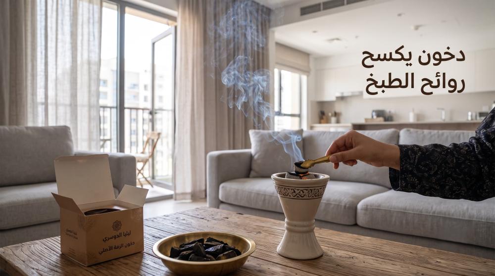 إزالة رائحة الطبخ بالبخور: الحل السريع | ليليا