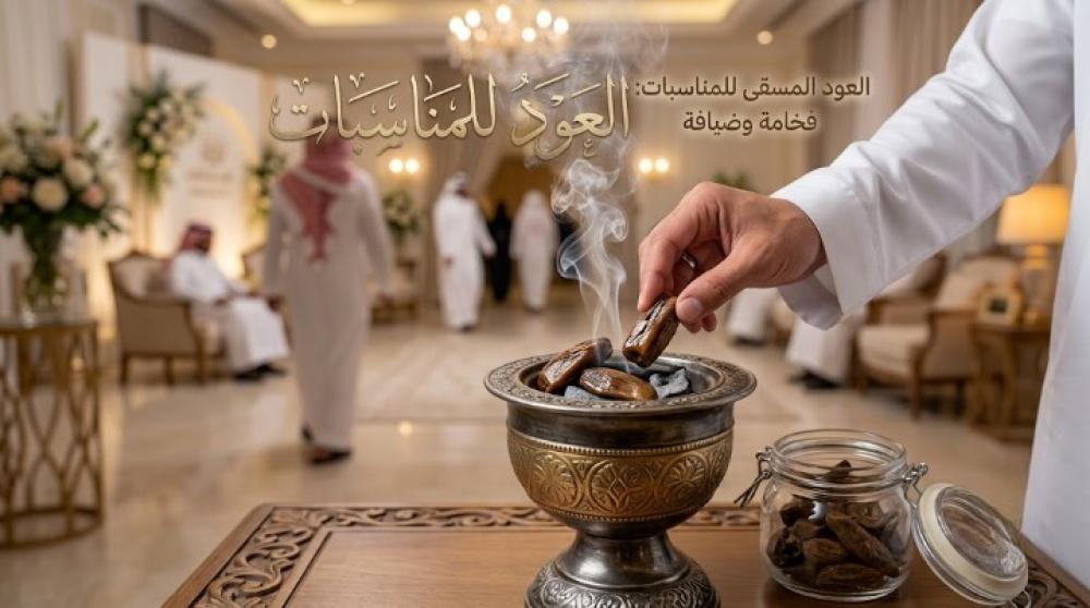 العود المسقى للمناسبات - لماذا يترك أثراً لا يُنسى في ذاكرة ضيوفك؟
