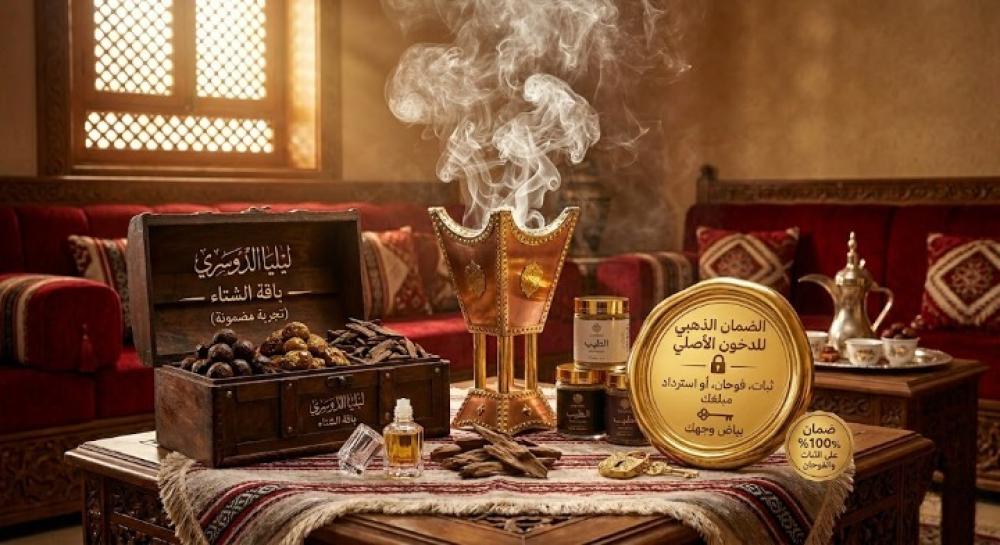 وداعاً للقلق - دخون مضمون الثبات والفوحان 100% مع ضمان ليليا الدوسري الذهبي