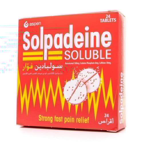 Solpadeine Soluble | سولبادين فوار 24 قرص