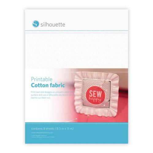 Silhouette Printable Cotton Fabric (قماش قطني قابل...