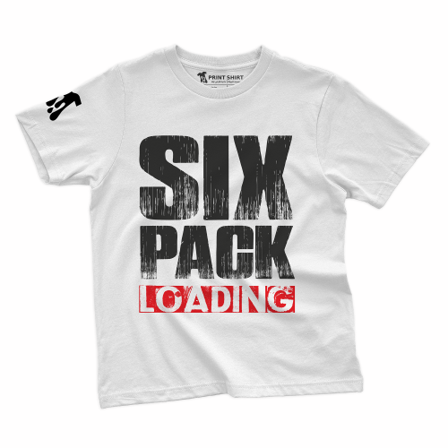 six pack loading | تيشرت - للجنسين -