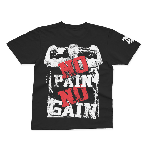 no pain no gain | تيشرت - للجنسين -