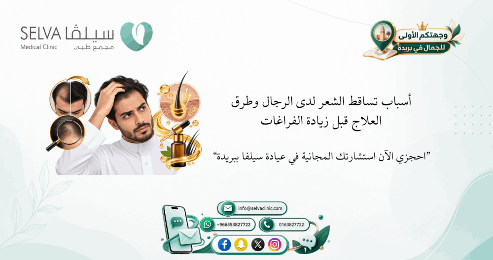 أسباب تساقط الشعر لدى الرجال: متى يكون الأمر طبيعياً؟