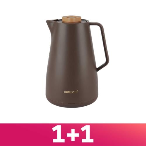 ترمس شاي و قهوة 1 لتر هوم فيو 1+1 مجانا
