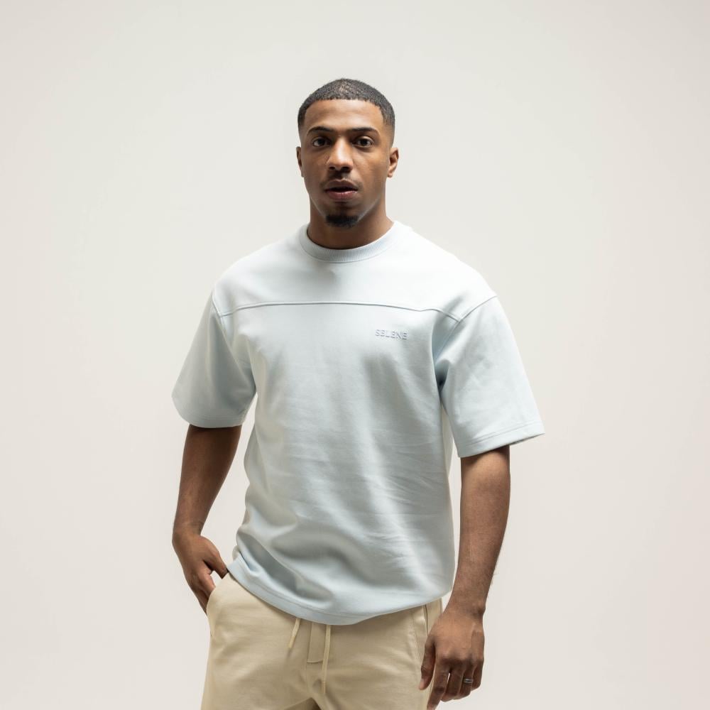 Unisex-T-Shirt-Sky Blue