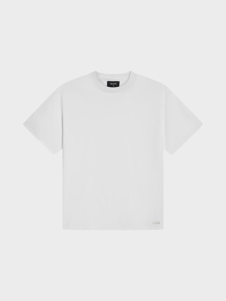 تيشيرت Boxy Fit أبيض