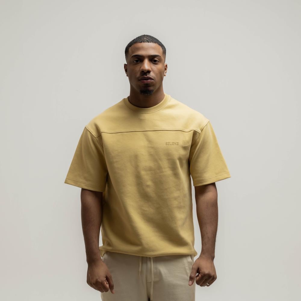 Unisex-T-Shirt-Beige