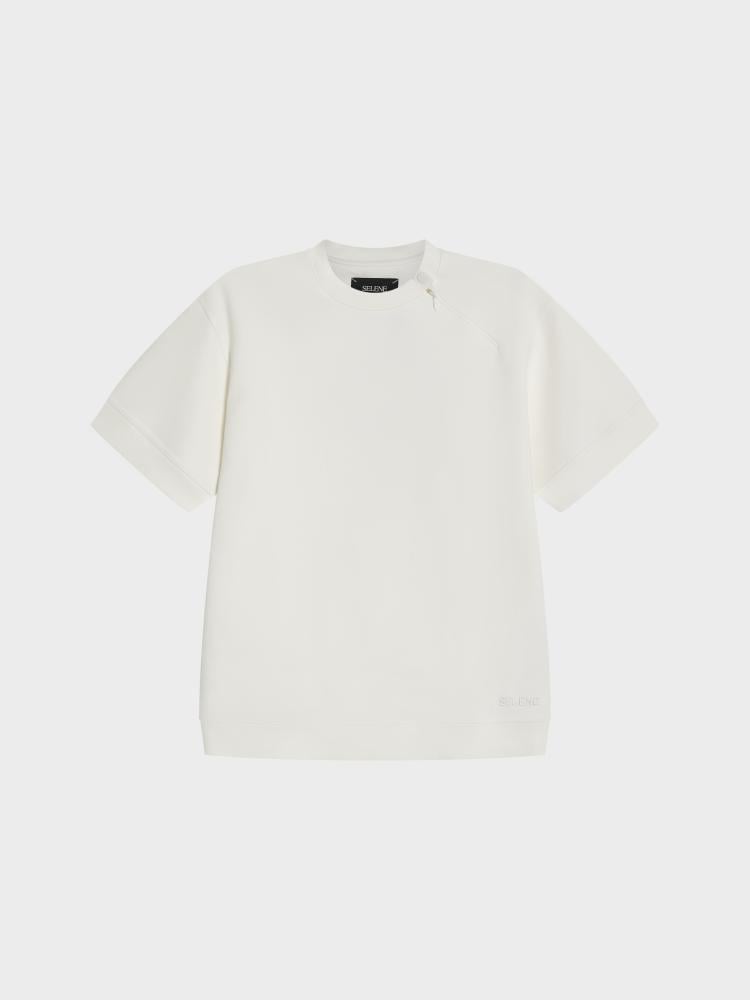 تيشيرت Relaxed Fit أوف وايت