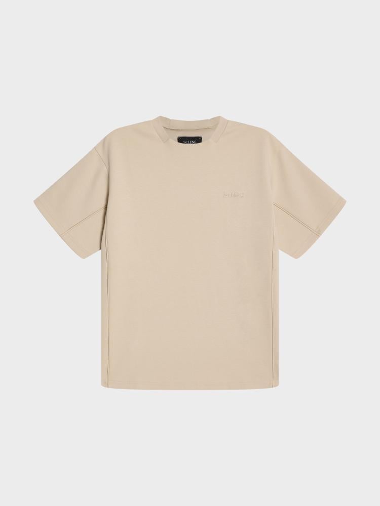 تيشيرت Boxy Fit بيج