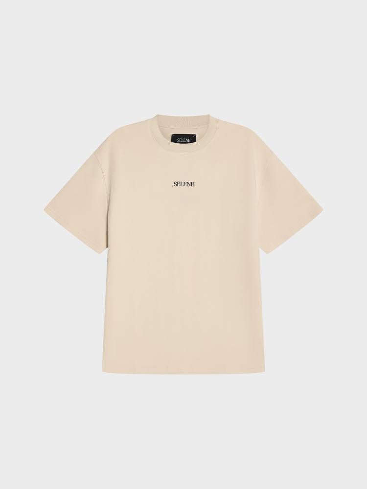 تيشيرت Loose Fit بيج