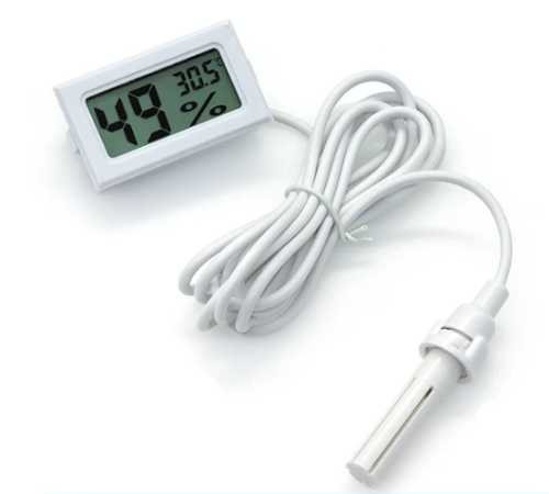 حساس حرارة ورطوبة بشاشة