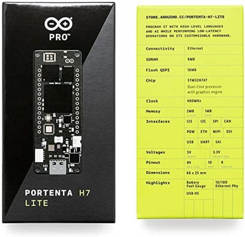 Arduino Portenta H7 Lite