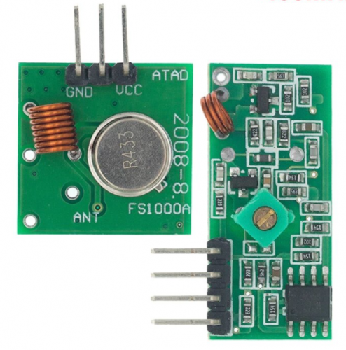 مرسل ومستقبل راديوي RF433
