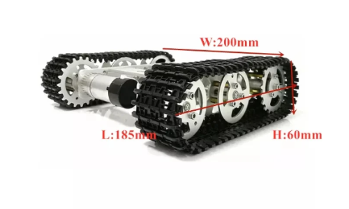 هيكل روبوت دبابة