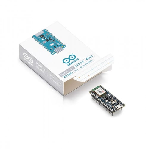 Arduino Nano 33 BLE Sense Rev2 with headers
