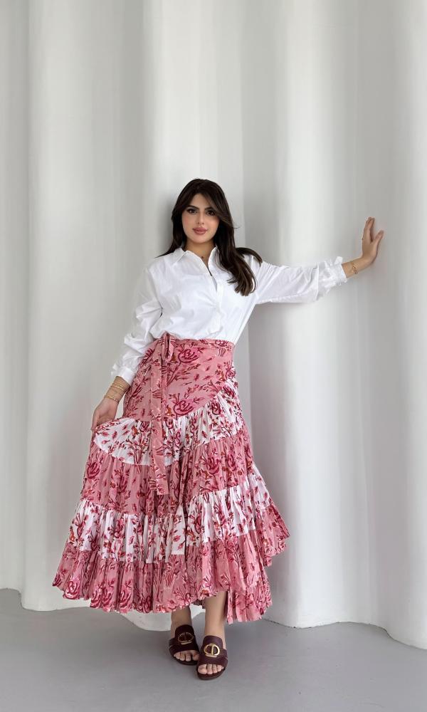 تنورة وايت فلور