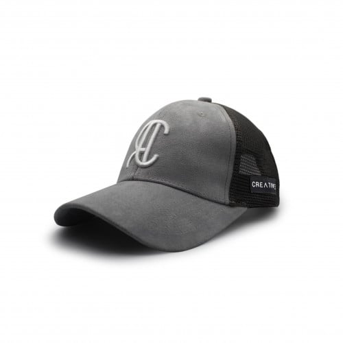 Creative Suede Cap - Gray