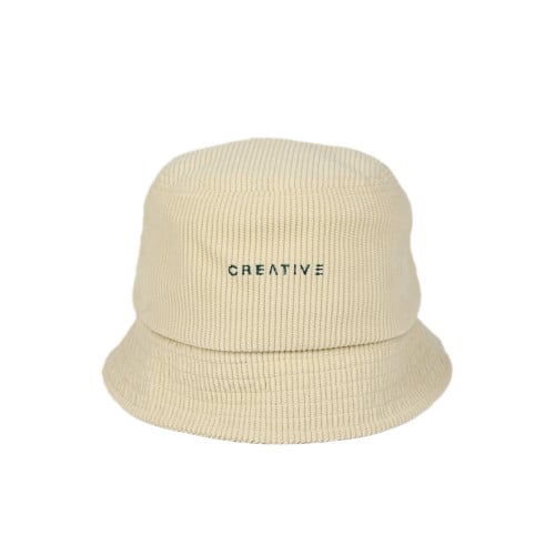 Creative Cotton Pocket Cap - Off White