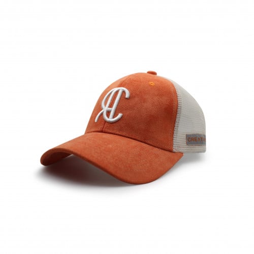 Creative Suede Cap - Orange