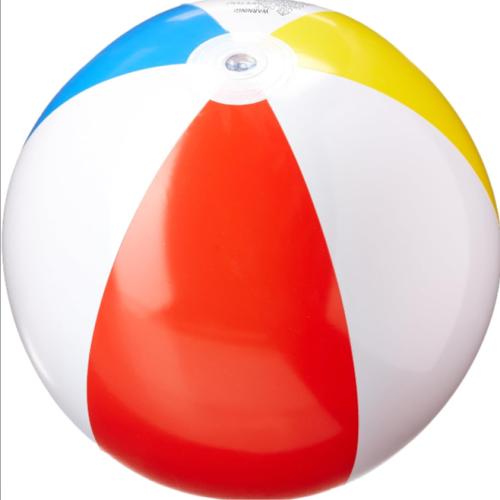كرة شاطئ ملونة