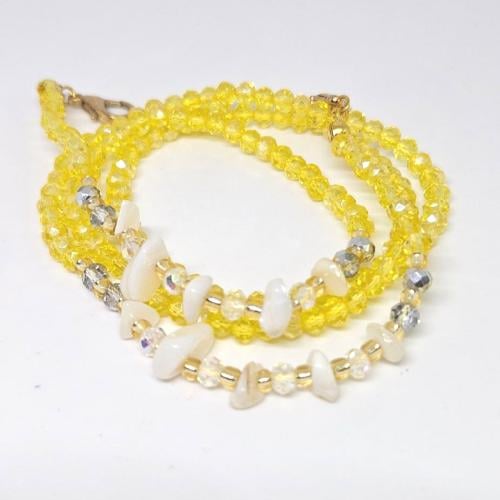 تعليقة نظارة أنيقة - أصفر