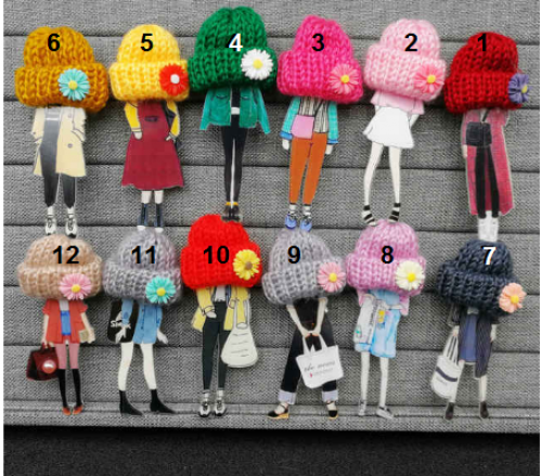 بروش فتاة الزهرة