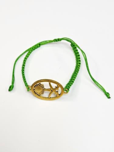 اسورة خيوط وطني ذهبي