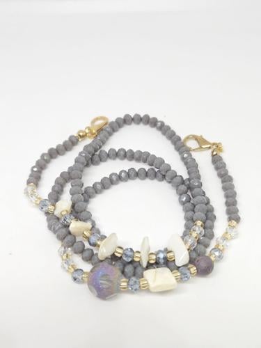 تعليقة نظارة أنيقة - رمادي