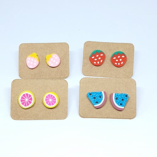 اقراط الفواكة