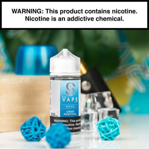 نكهة النعناع البارد Crisp menthol كبيرة ثلج مرة