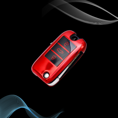غلاف مفتاح MG أحمر