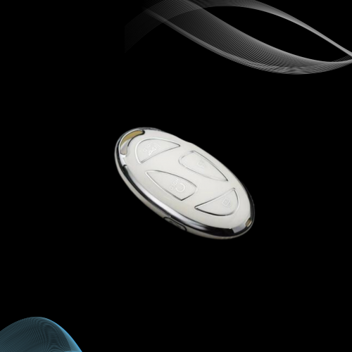 غلاف هونداي مفتاح ابيض